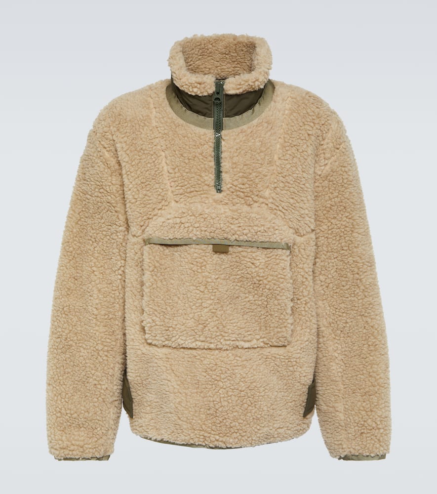 Sacai Faux shearling jacket