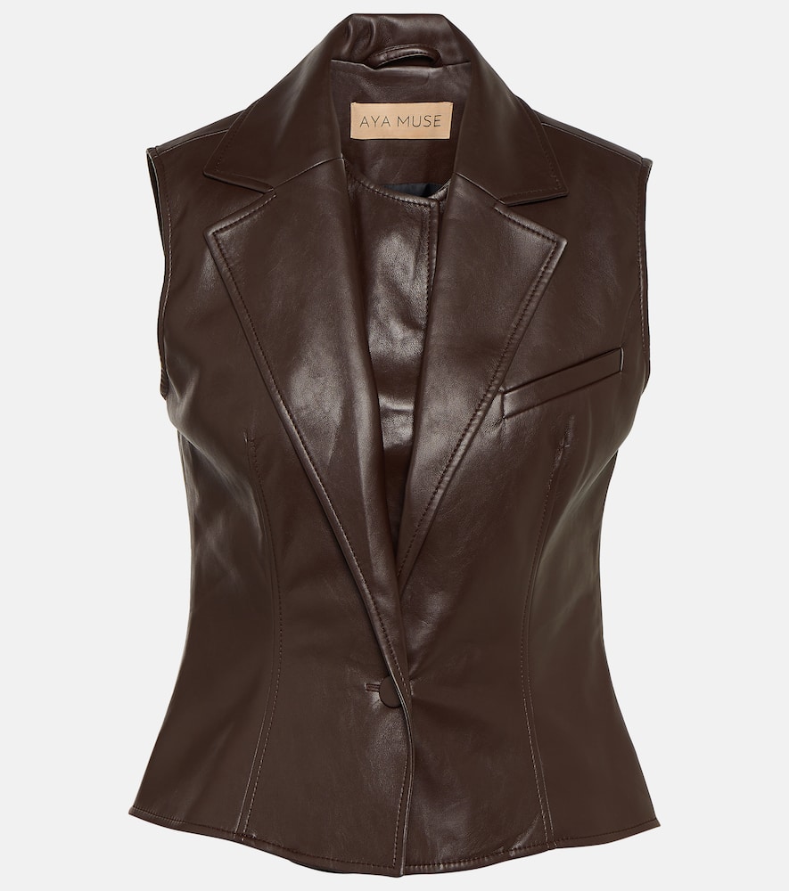 Aya Muse Eyeria coated top