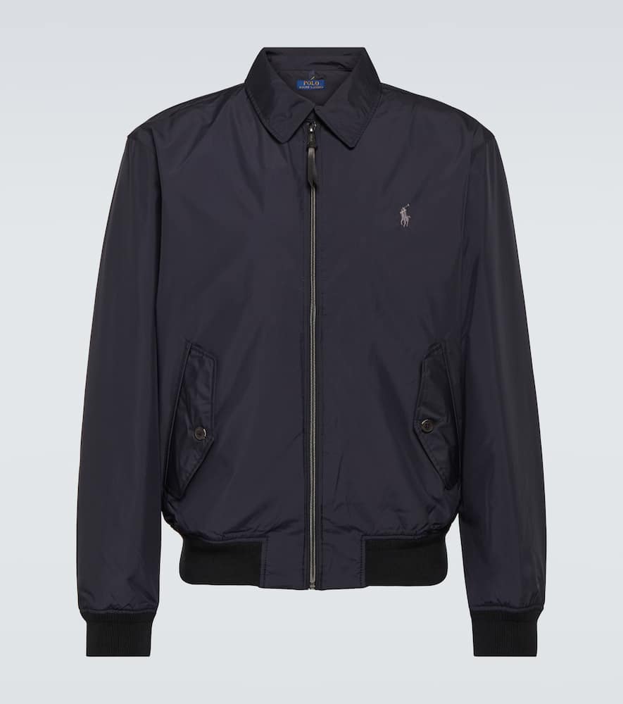 Polo Ralph Lauren Bomber Jacket In Black