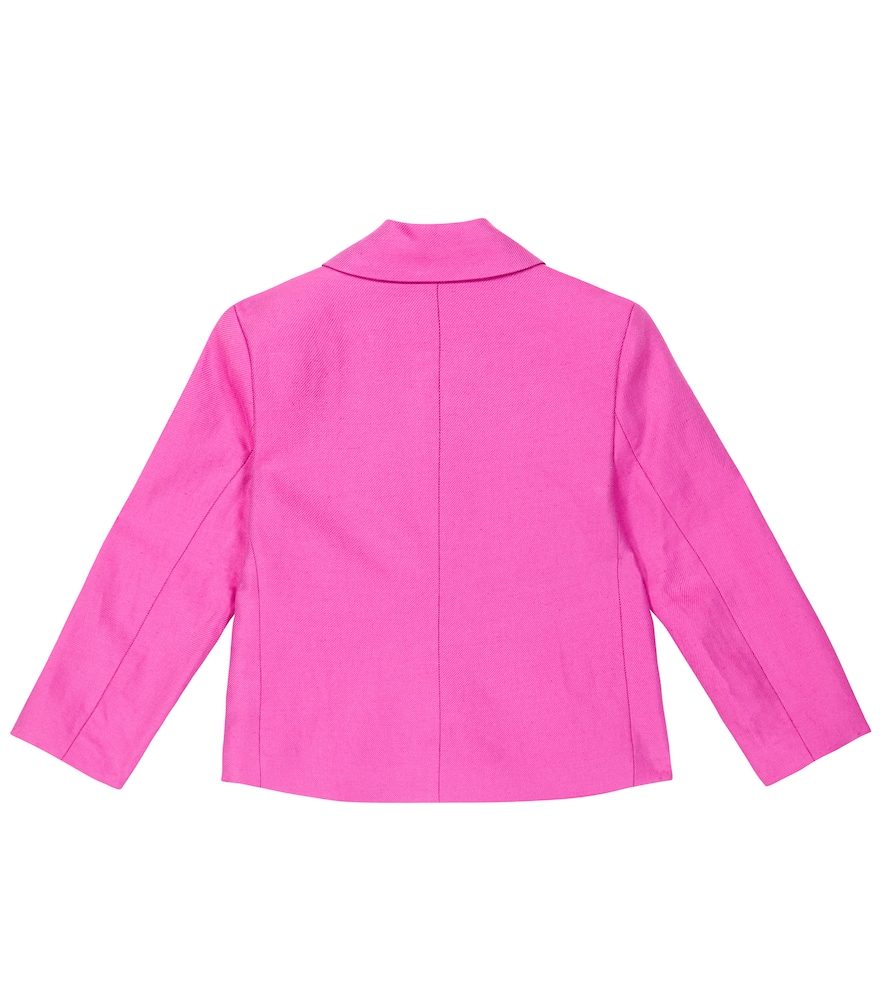  Chloe Kids Chloe Kids Linen And Cotton Suit Jacket 