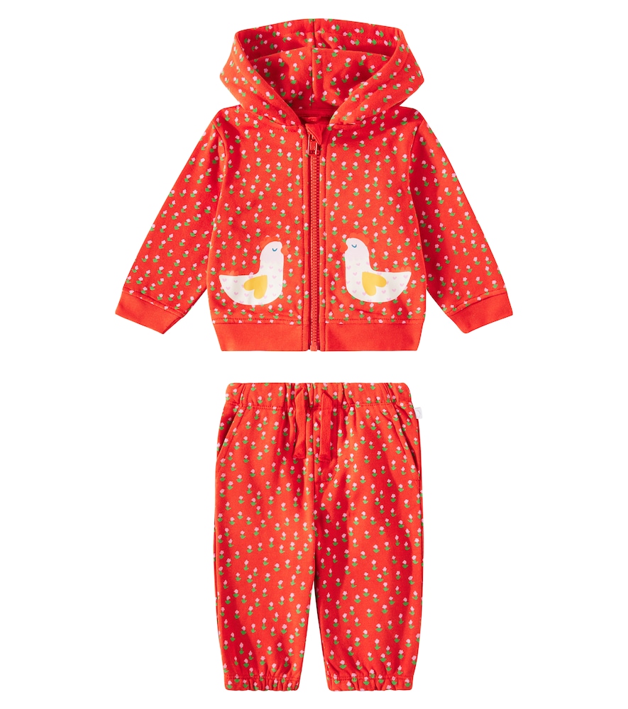 Stella McCartney Kids Baby floral cotton tracksuit　ステラ マッカートニー キッズ ベビー フローラル コットン トラックスーツ Stella