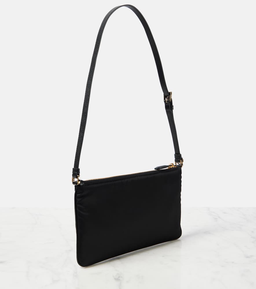 Prada Bowling Shouder Bag In Black