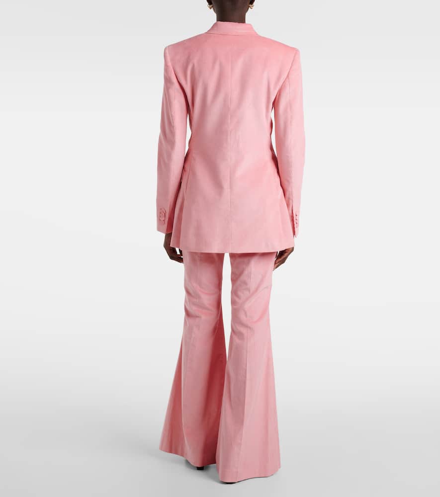 Gabriela Hearst Gavin Cotton Corduroy Blazer In Pink