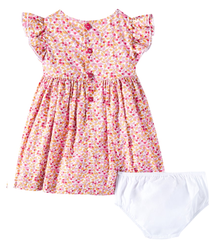  Il Gufo Il Gufo Set Aus Kleid Und Höschen Aus Baumwolle 