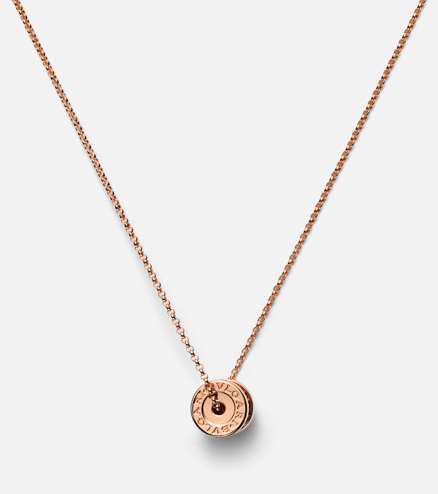  Bvlgari Bvlgari Collana B.zero1 In Oro Rosa 18kt Con Diamanti 