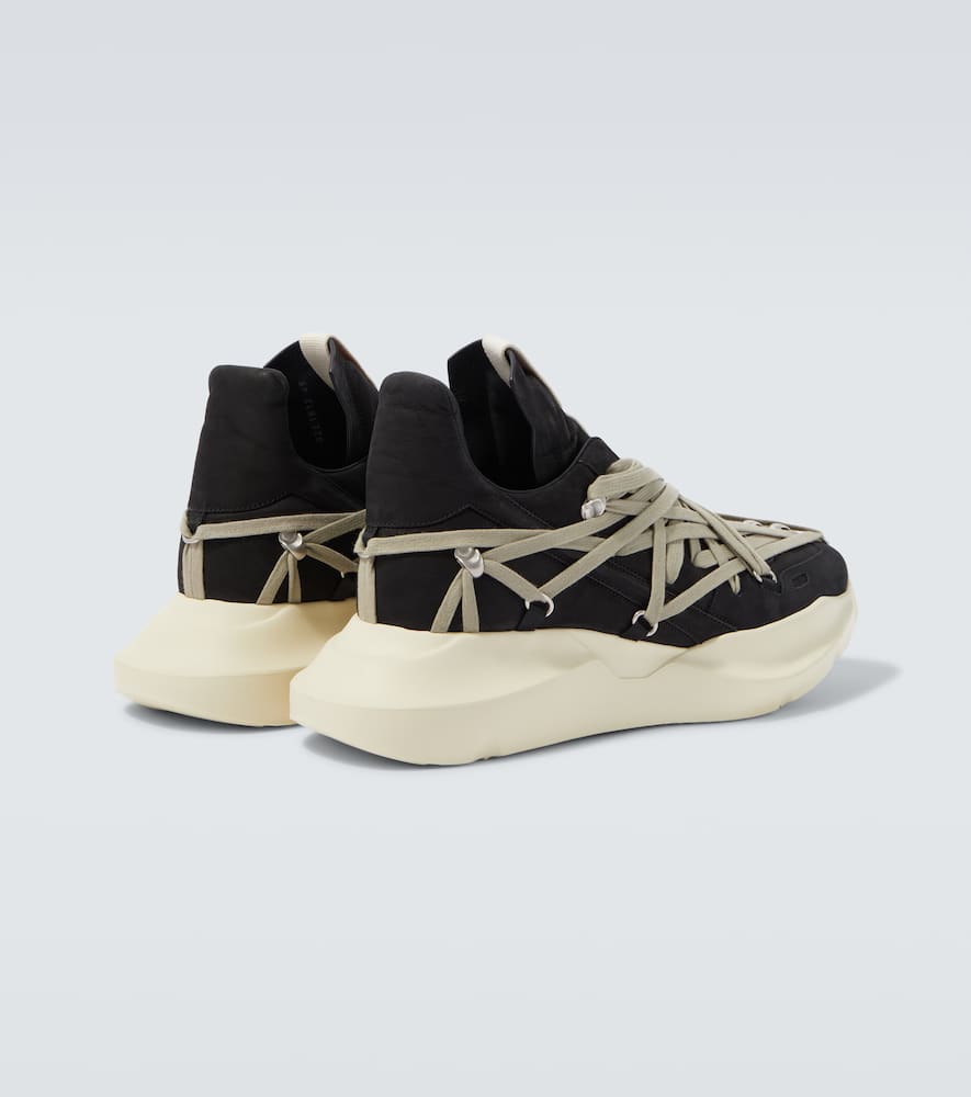 Rick Owens Megalace Sneakers In Black