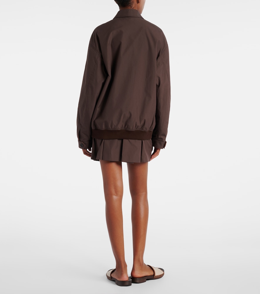  Miu Miu Miu Miu Blouson Aus Einem Baumwollgemisch 