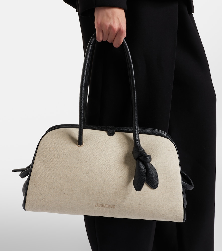 Jacquemus Le Turismo Linen-blend Shoulder Bag