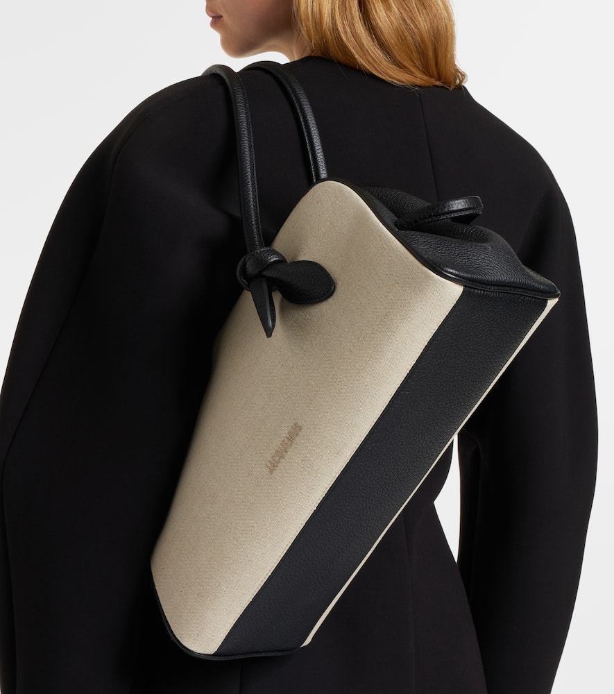 Jacquemus Le Turismo Linen-blend Shoulder Bag