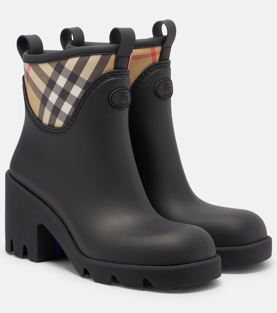 Burberry Check rainboots