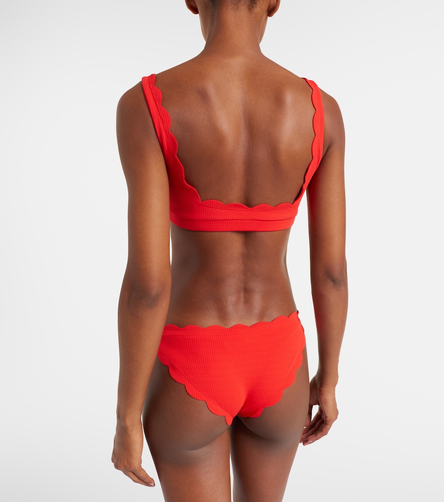  Marysia Marysia Mini Palm Springs Scalloped Bikini Top 