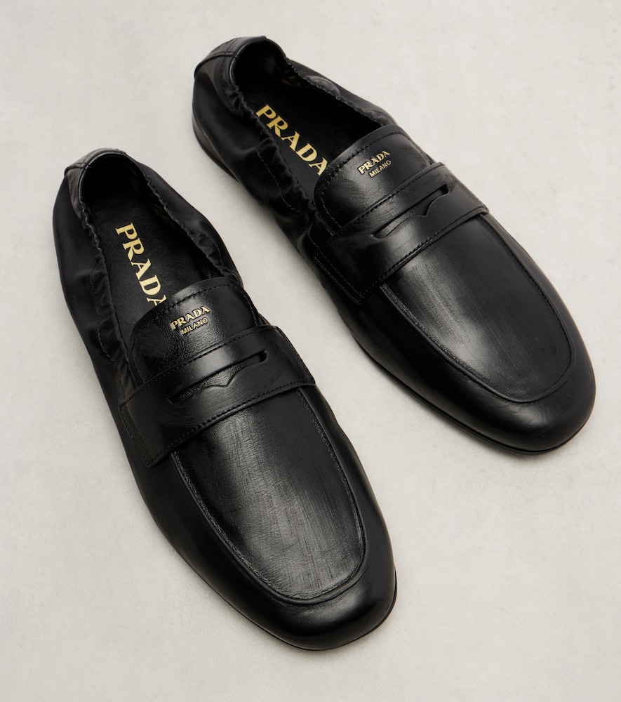  Prada Prada Loafers Aus Leder 