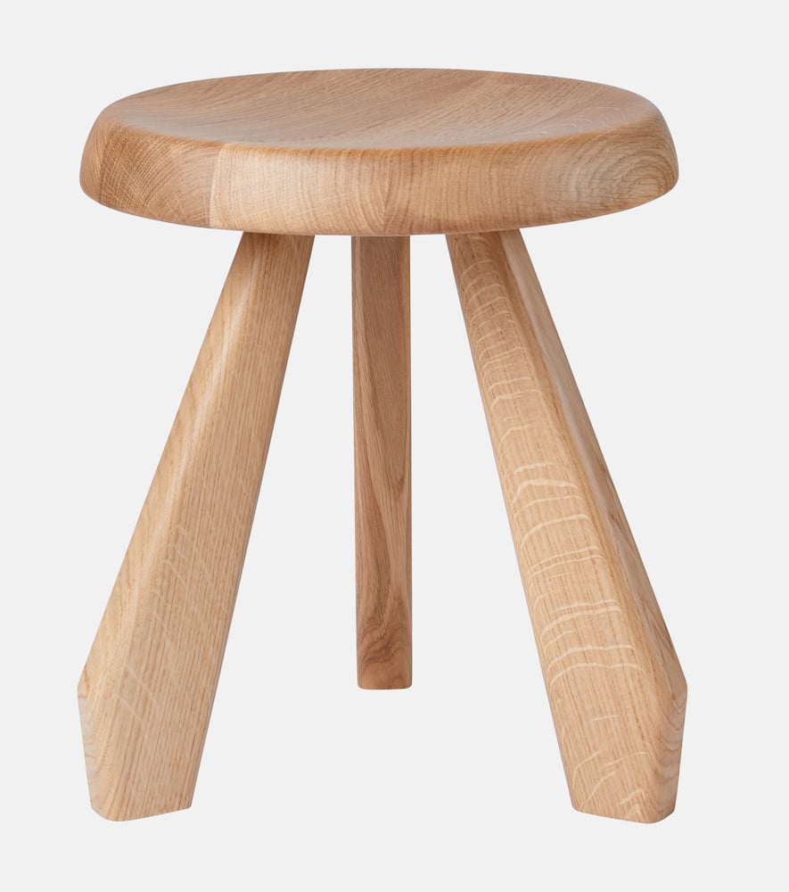 Cassina Maribel oak stool