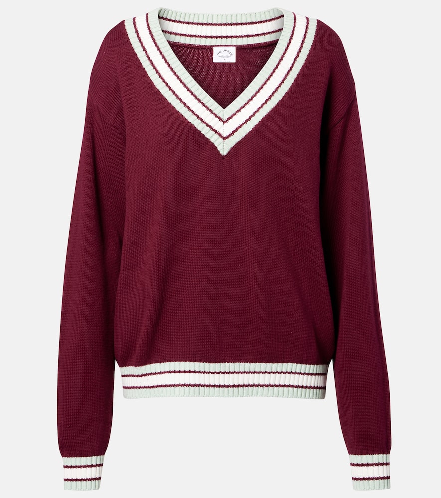 The Upside Josette Cotton Sweater In Brown