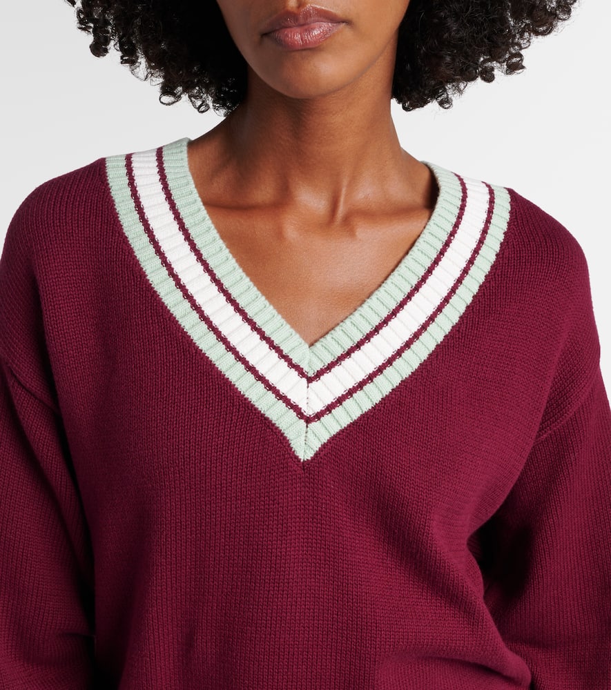 The Upside Josette Cotton Sweater In Brown