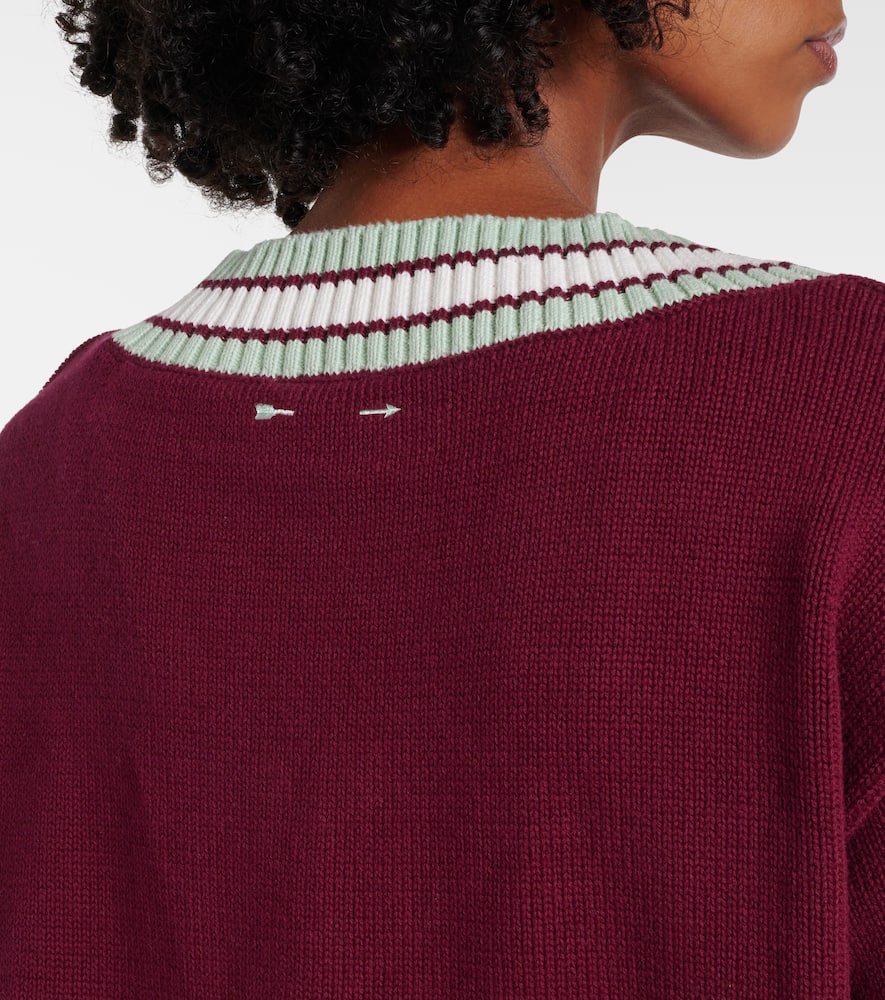 The Upside Josette Cotton Sweater In Brown