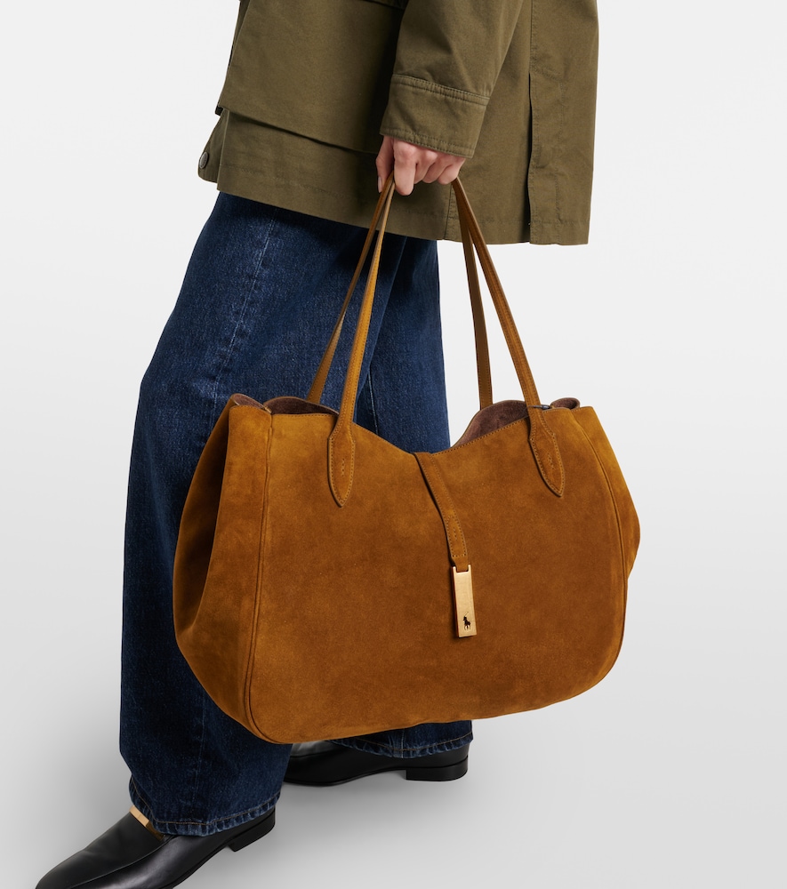 Polo Ralph Lauren Suede tote bag