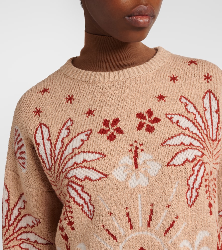 Echoes Of The Island Wool And Cotton Sweater