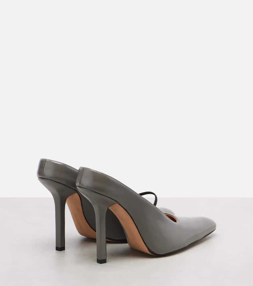 Calvin Klein Suki Leather Pumps In Multi