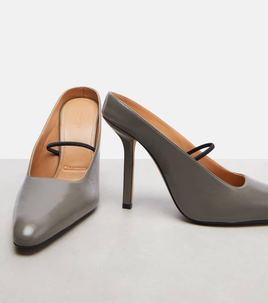Calvin Klein Suki Leather Pumps In Multi