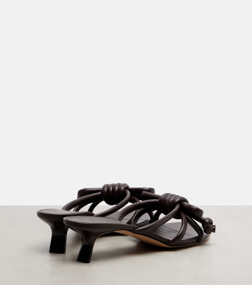  Loewe Loewe Flamenco 45 Leather Mules 