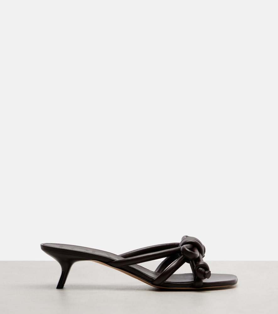  Loewe Loewe Flamenco 45 Leather Mules 