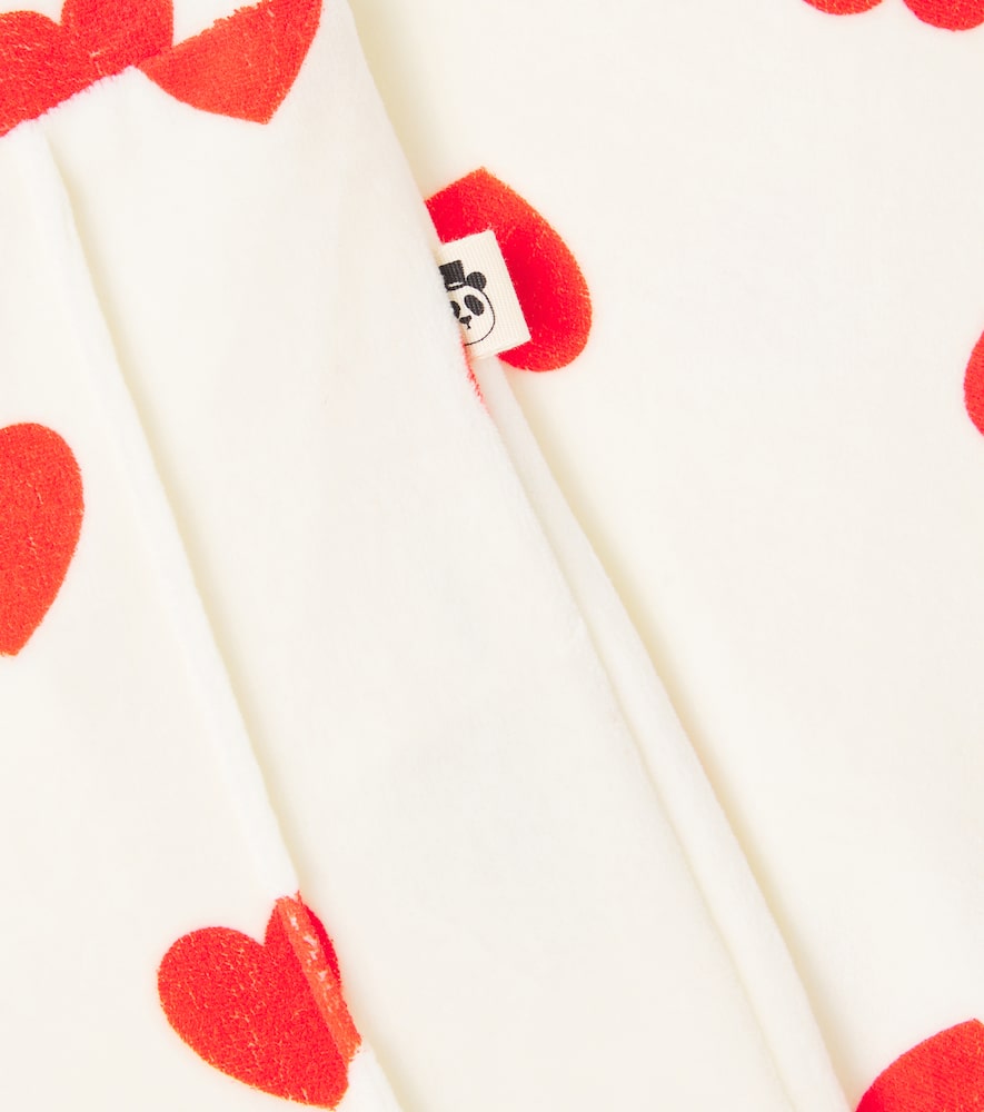 Mini Rodini Printed Cotton-blend Flared Pants In Multi