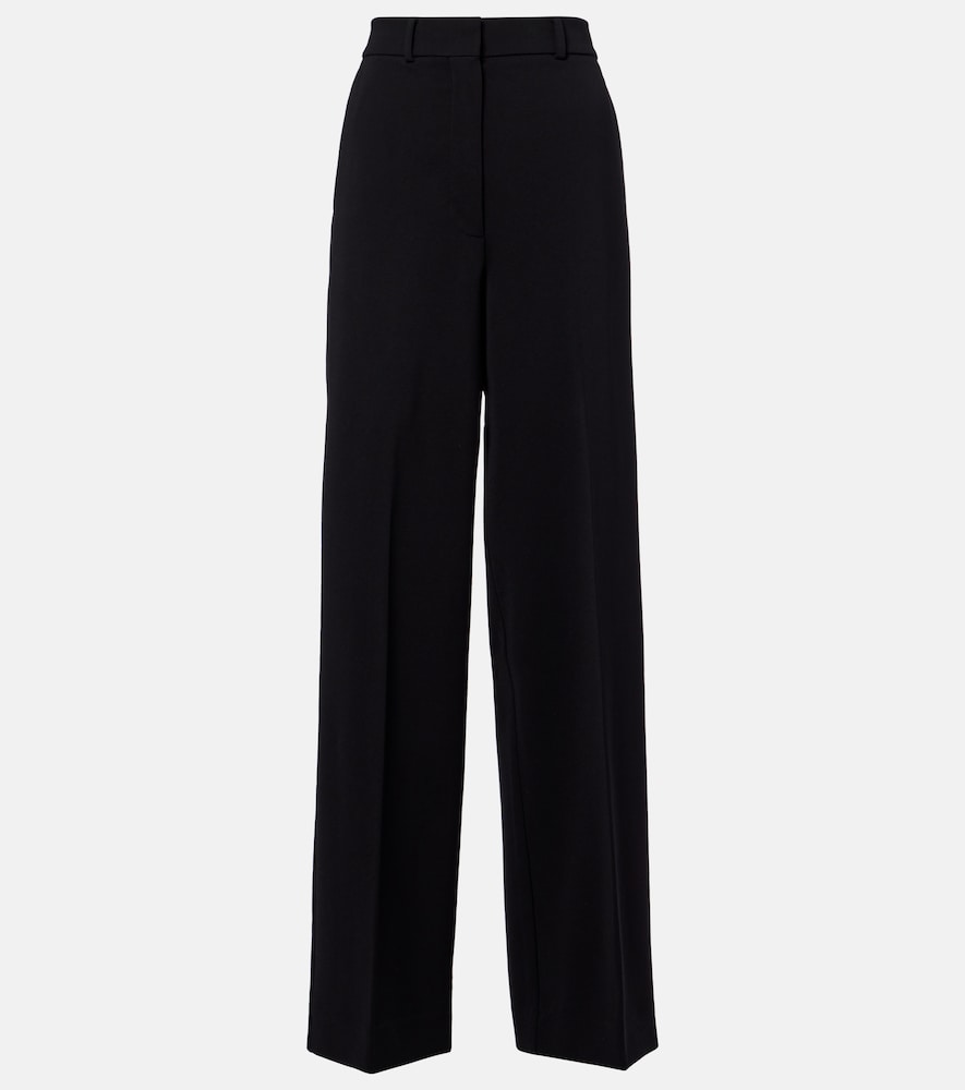 Sportmax Vetusta crêpe wide-leg pants