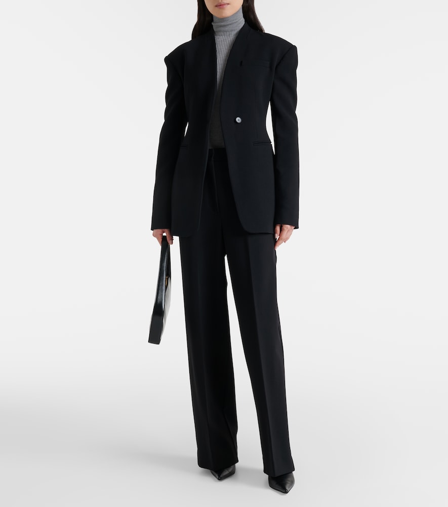 Sportmax Vetusta crêpe wide-leg pants