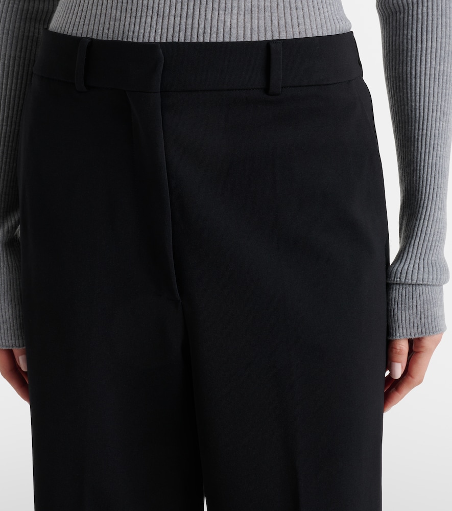  Sportmax Sportmax Vetusta Crãªpe Wide-leg Pants 