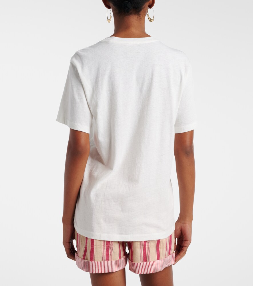 Zewel Printed Cotton T-Shirt
