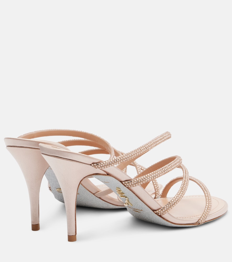 Crystal-Embellished Sandals