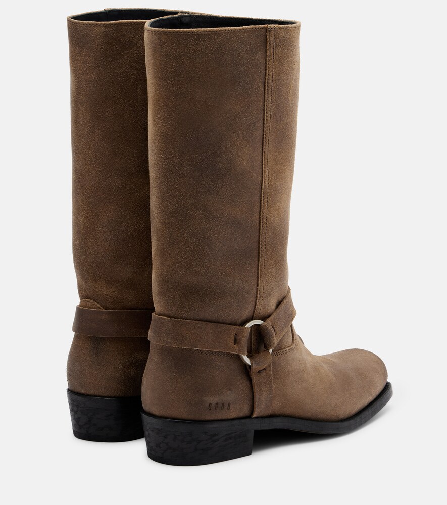  Golden Goose Golden Goose Biker Suede Mid-calf Boots 