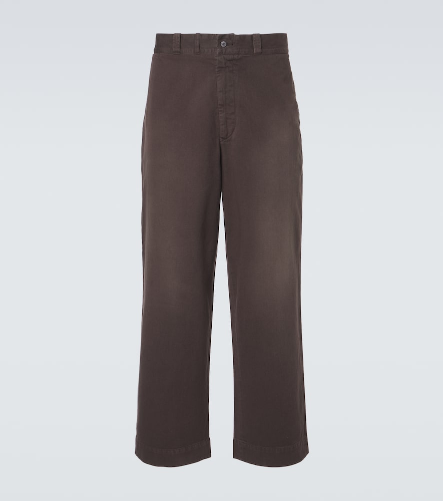 A. Presse Vintage cotton wide-leg pants