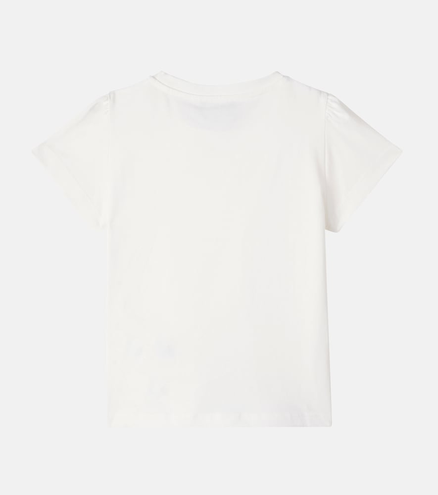  Versace Kids Versace Kids Verziertes T-shirt Aus Baumwoll-jersey 