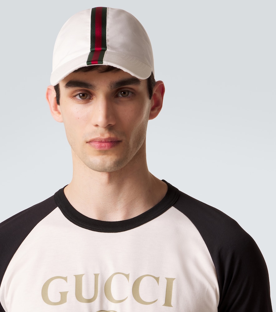  Gucci Gucci Baseballcap Web Stripe 