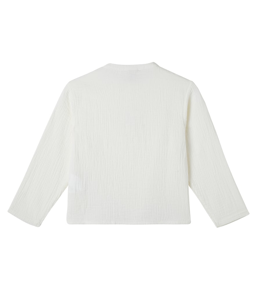  Bonton Bonton Henley-top Noah Aus Baumwoll-gaze 