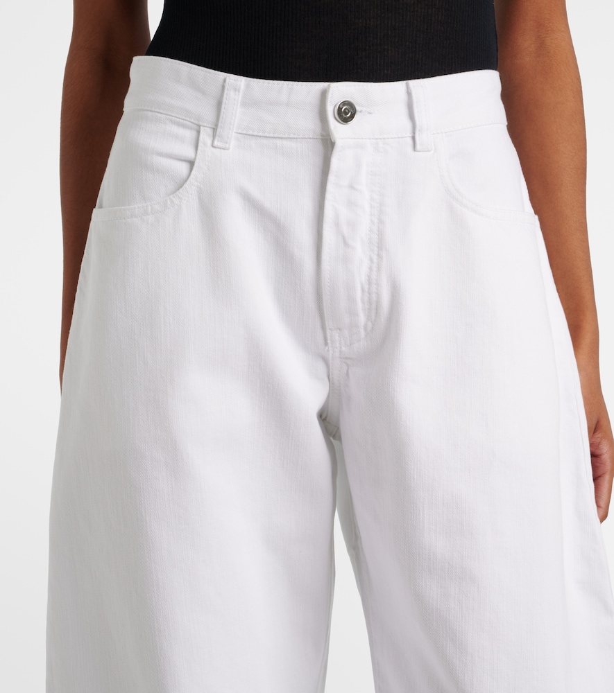  Alaia Alaia Barrel-leg Jeans 