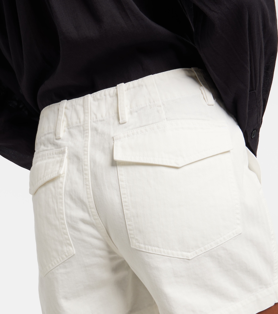  Nili Lotan Nili Lotan Utility Cotton Shorts 