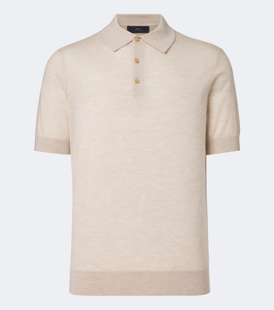 Poloshirt Mr Ascot aus Kaschmir