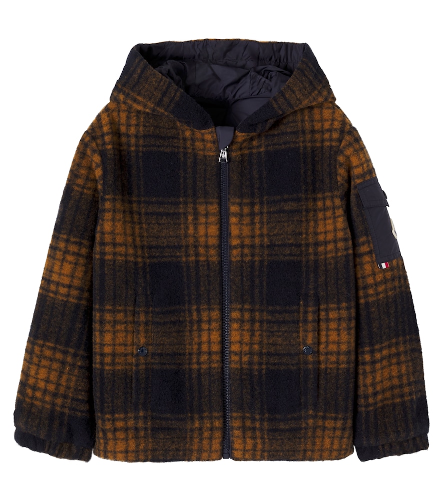 Moncler Enfant Multicoloured Aubrac Reversible Checked Jacket Y Size 10 - Mytheresa