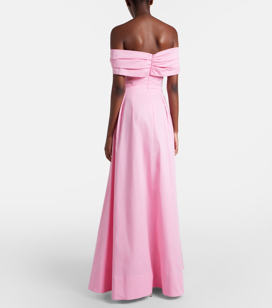 Rebecca Vallance Dianthe off-shoulder bustier gown | Thumbnail 6