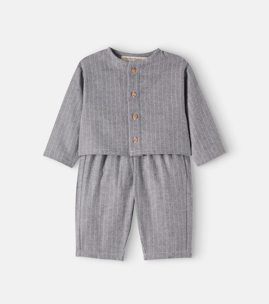 Baby Set Cliff aus Cardigan und Hose