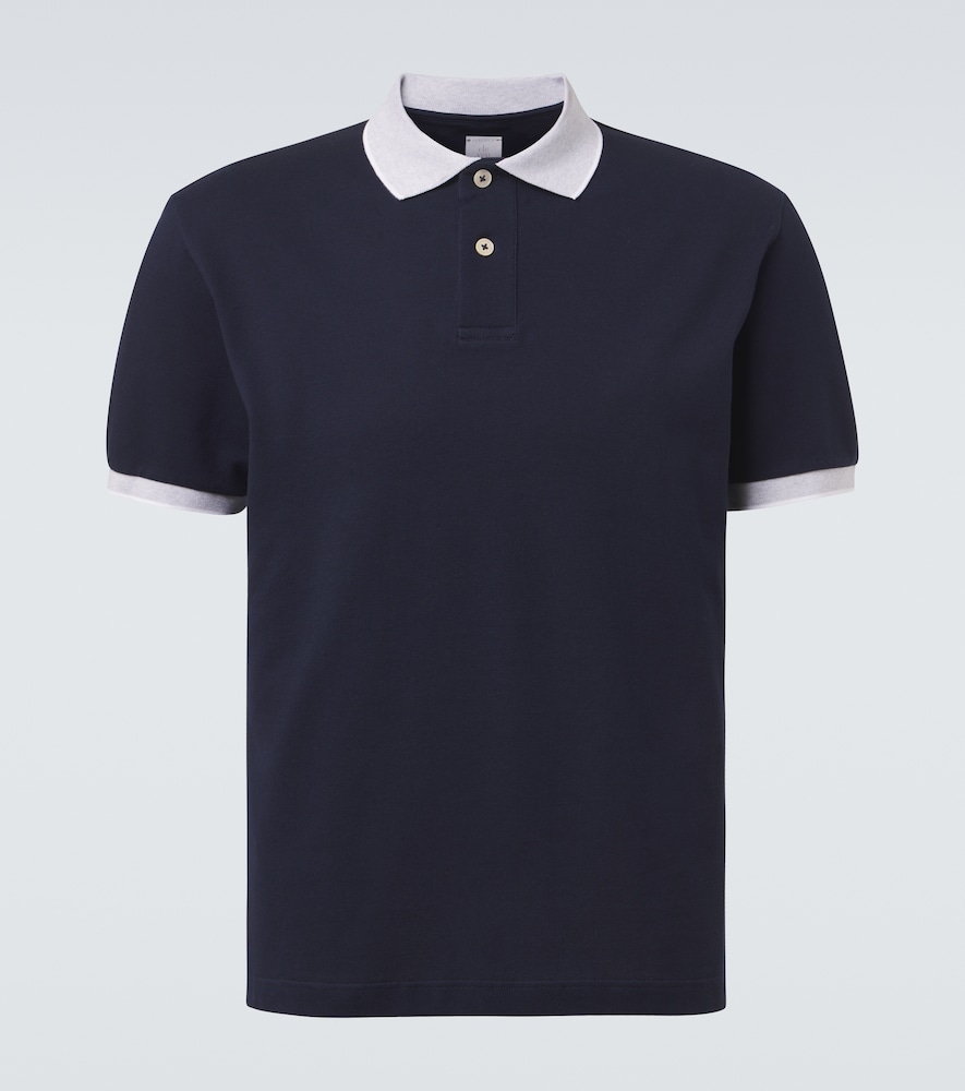 Polo in piqué di cotone