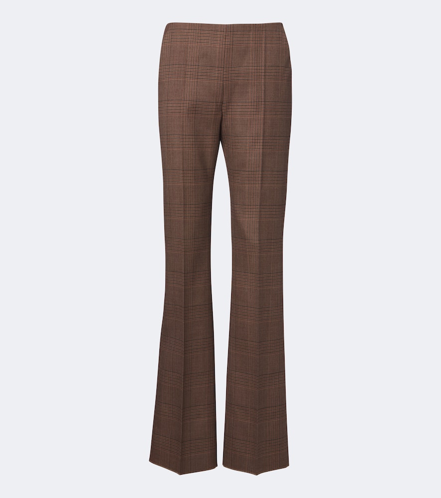 Schlagehose aus Schurwolle