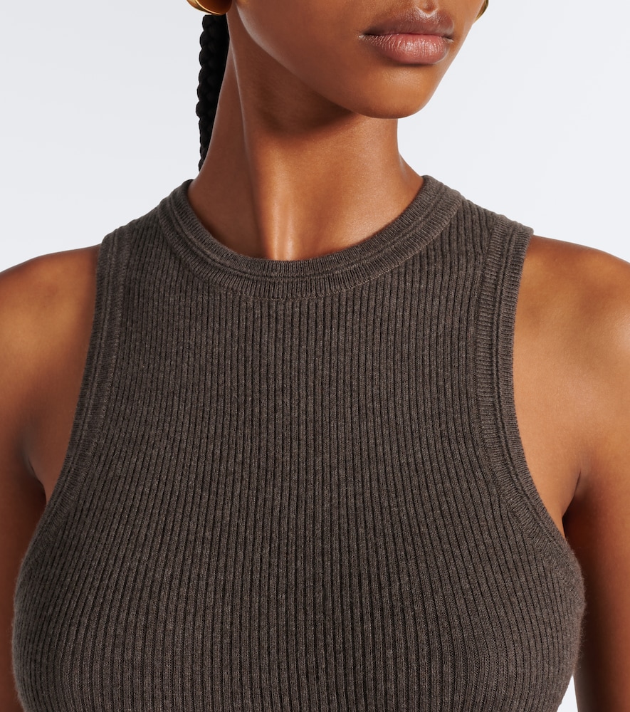 Amya Cotton And Cashmere Tank Top