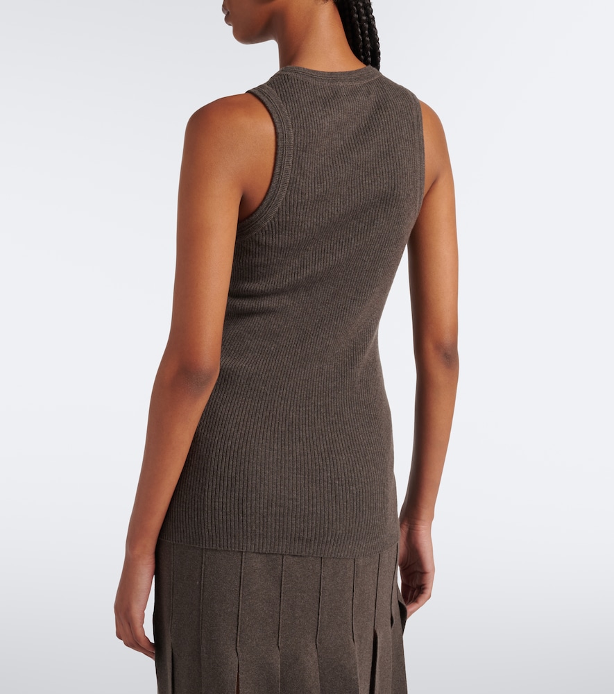 Amya Cotton And Cashmere Tank Top