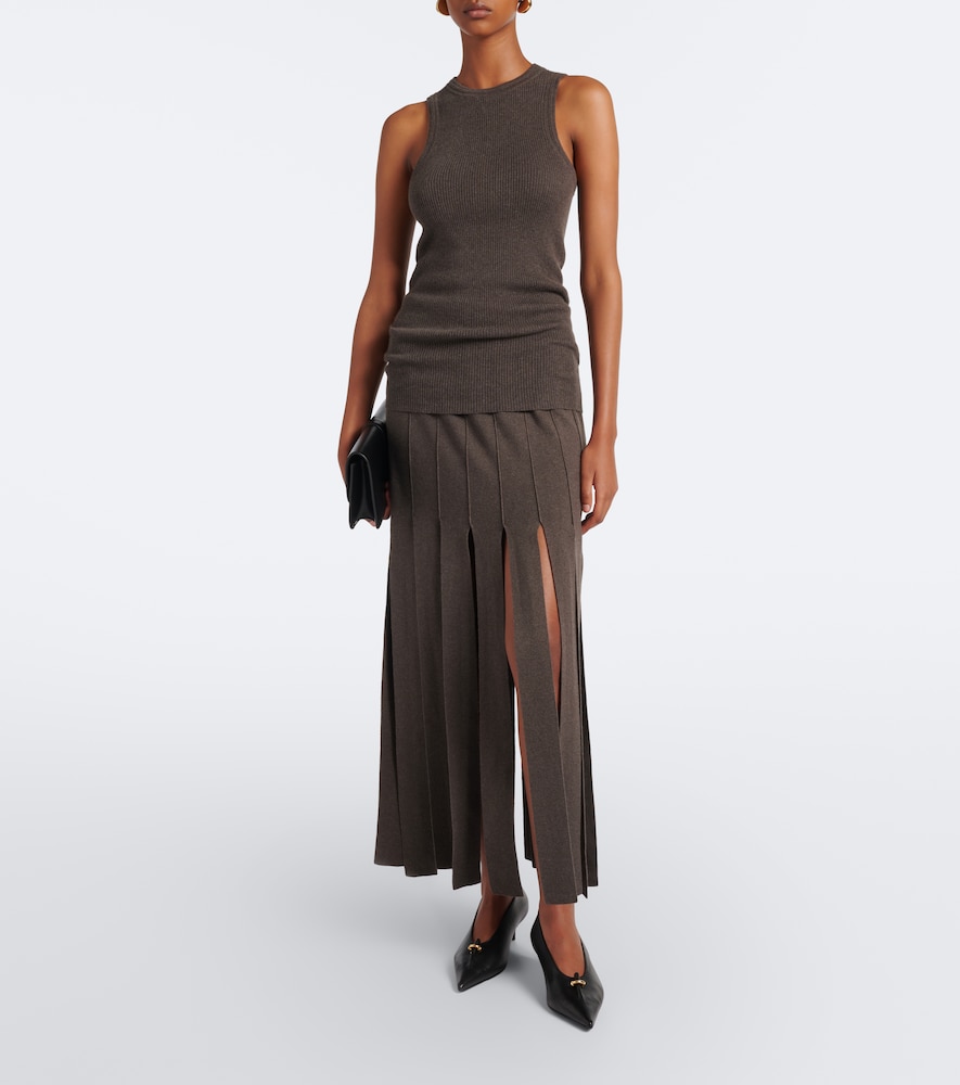 Amya Cotton And Cashmere Tank Top