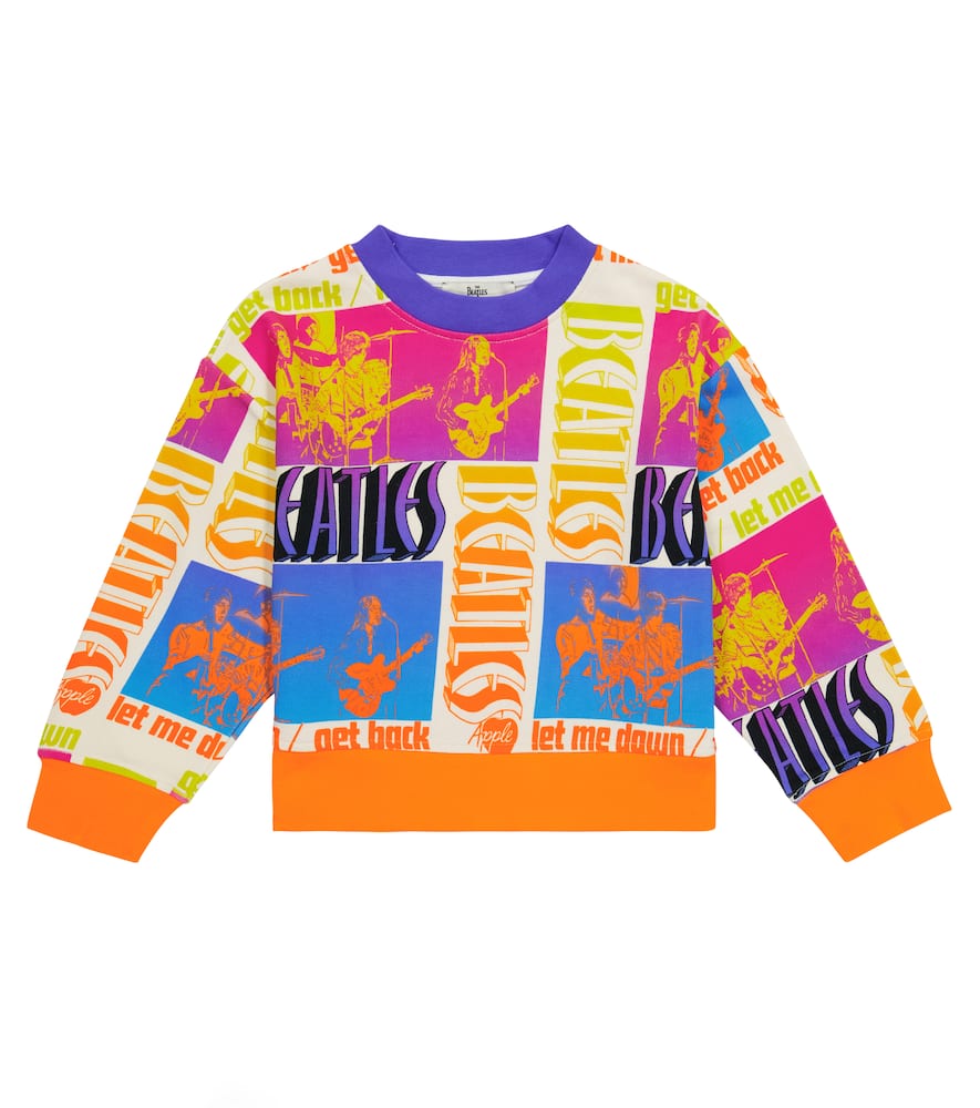 Stella McCartney Kids Printed cotton sweater