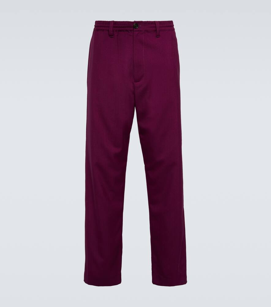 Marni Virgin wool straight pants